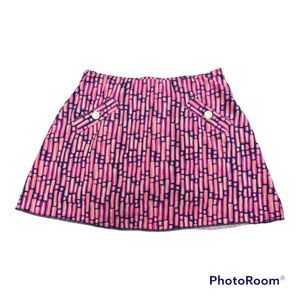 Lilly Pulitzer Madison Skort Womens Size XS Mandevilla Pink Slatehouse